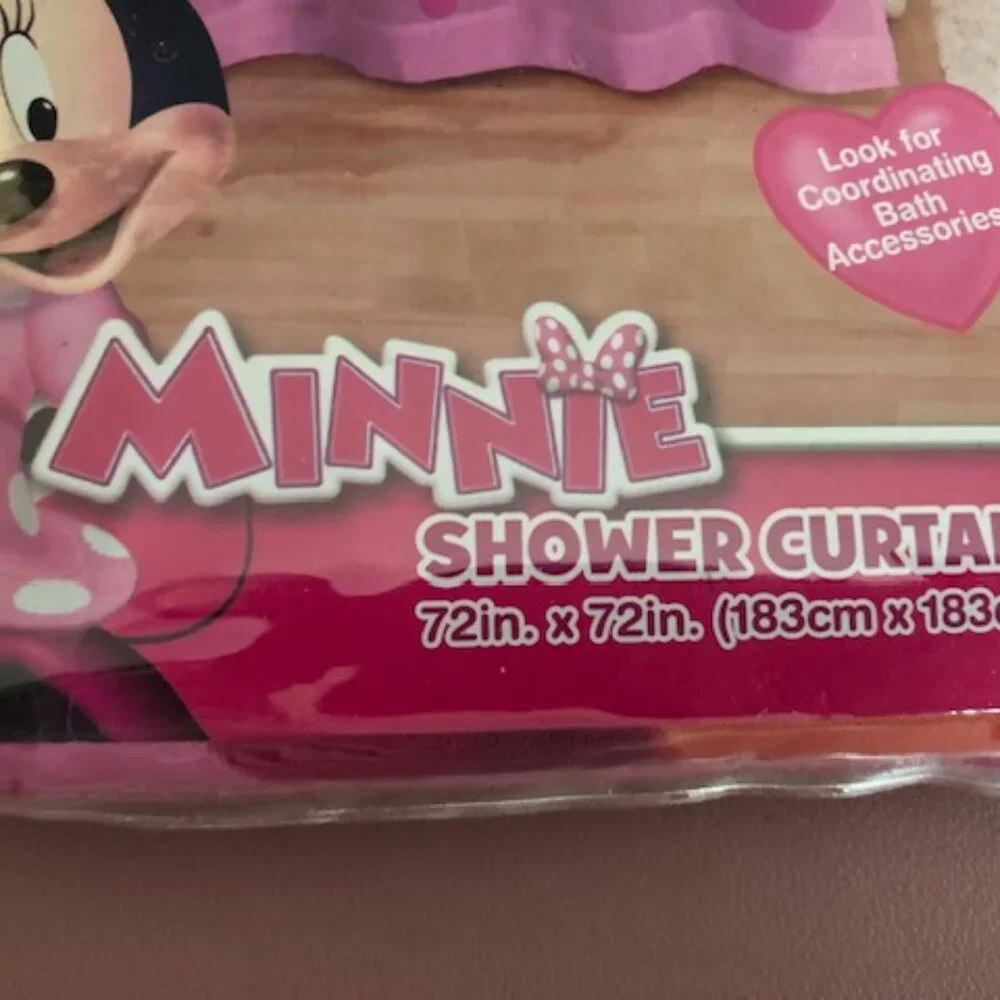 Minnie Mouse Shower Curtain